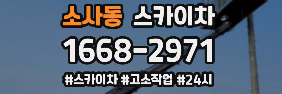 소사동 스카이차