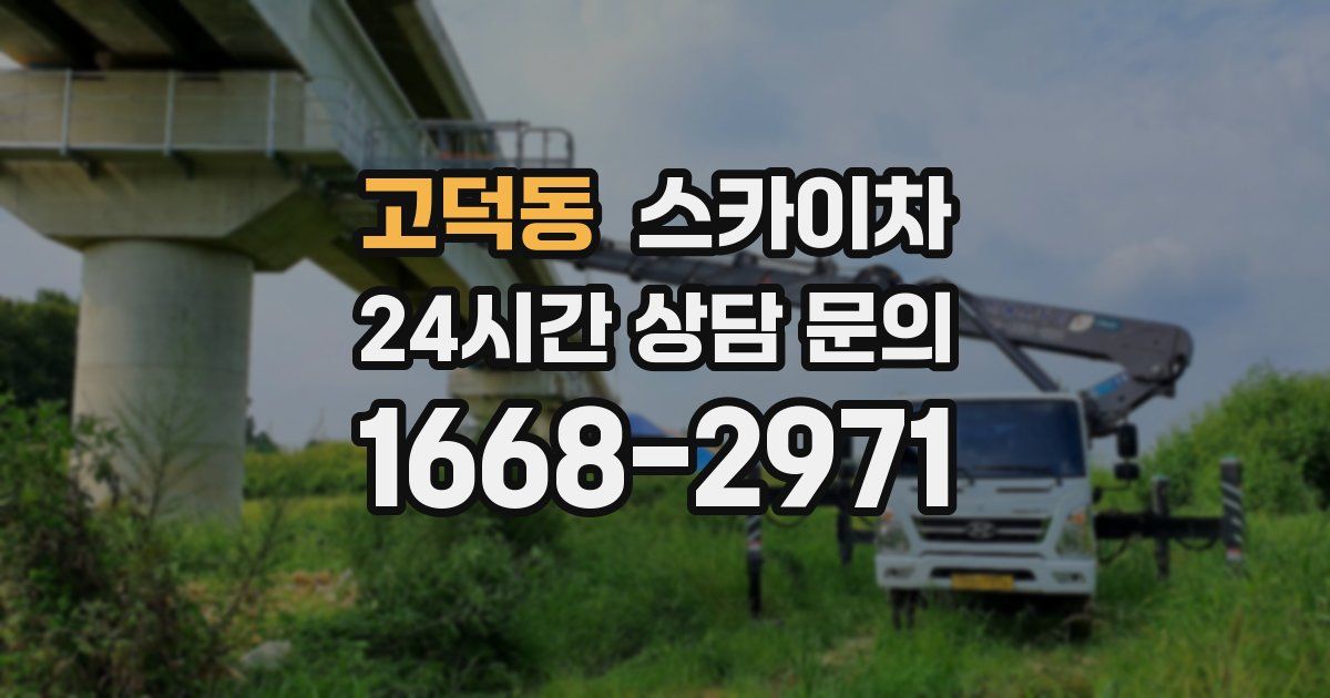 고덕동 스카이차