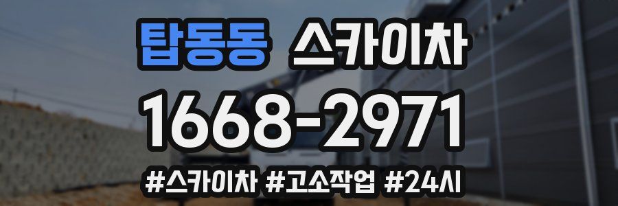 탑동동 스카이차