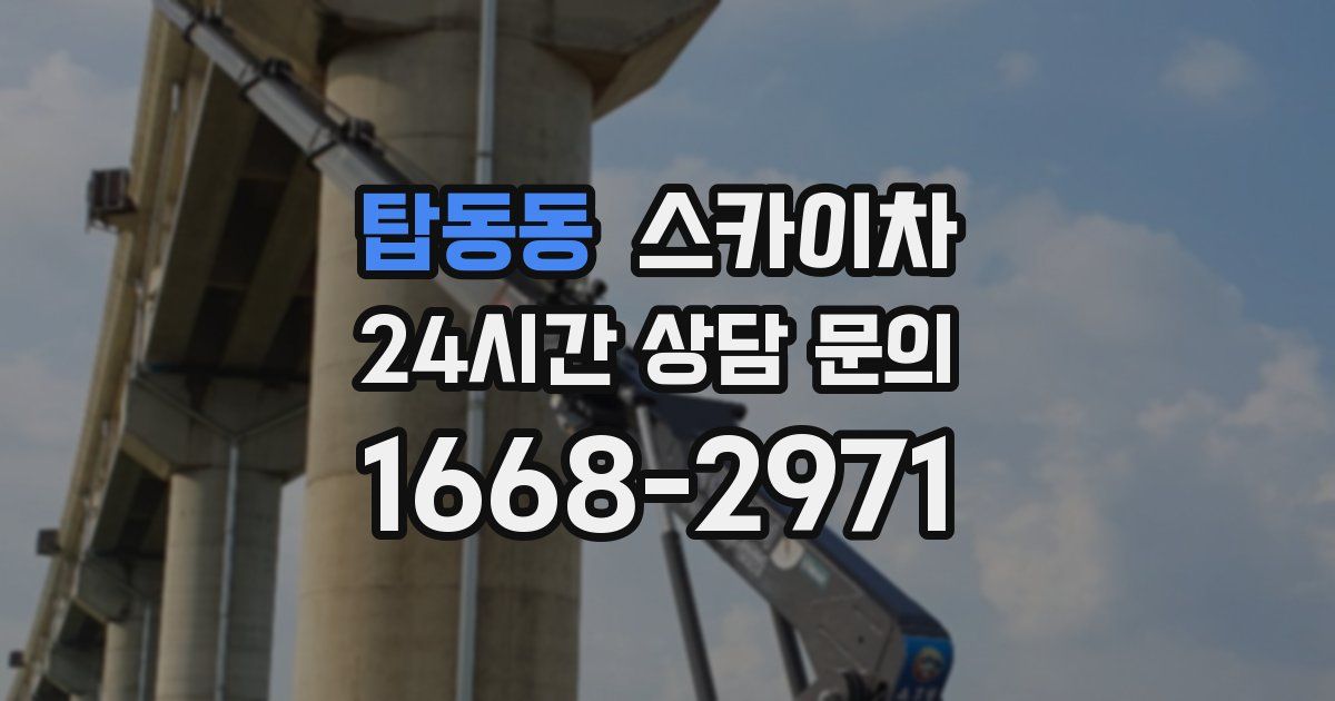 탑동동 스카이차