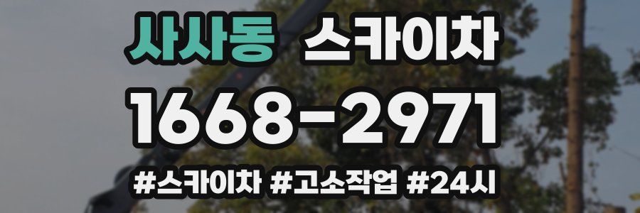 사사동 스카이차