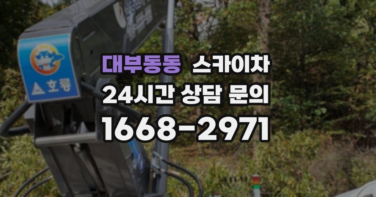 대부동동 스카이차