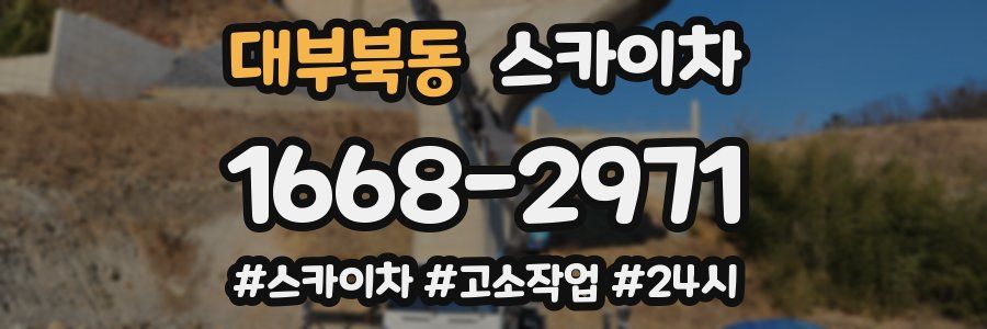 대부북동 스카이차