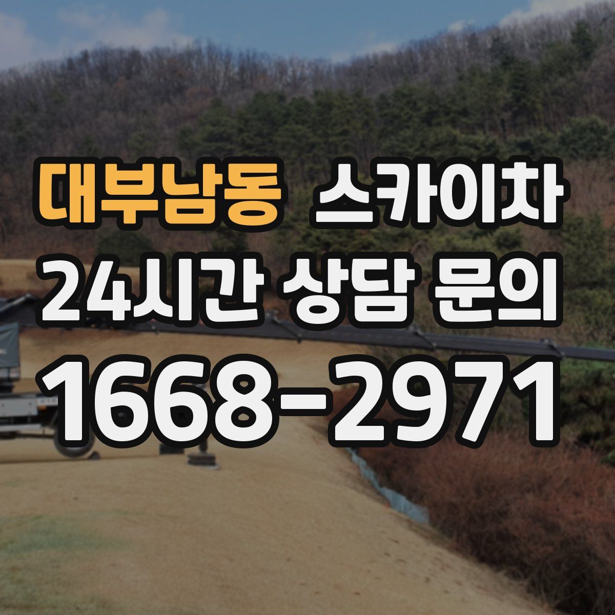 대부남동 스카이차