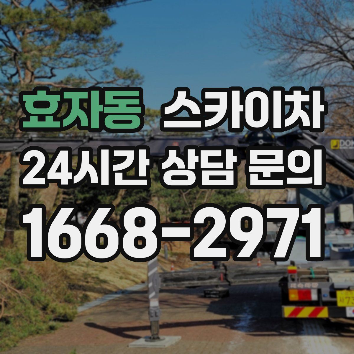 효자동 스카이차