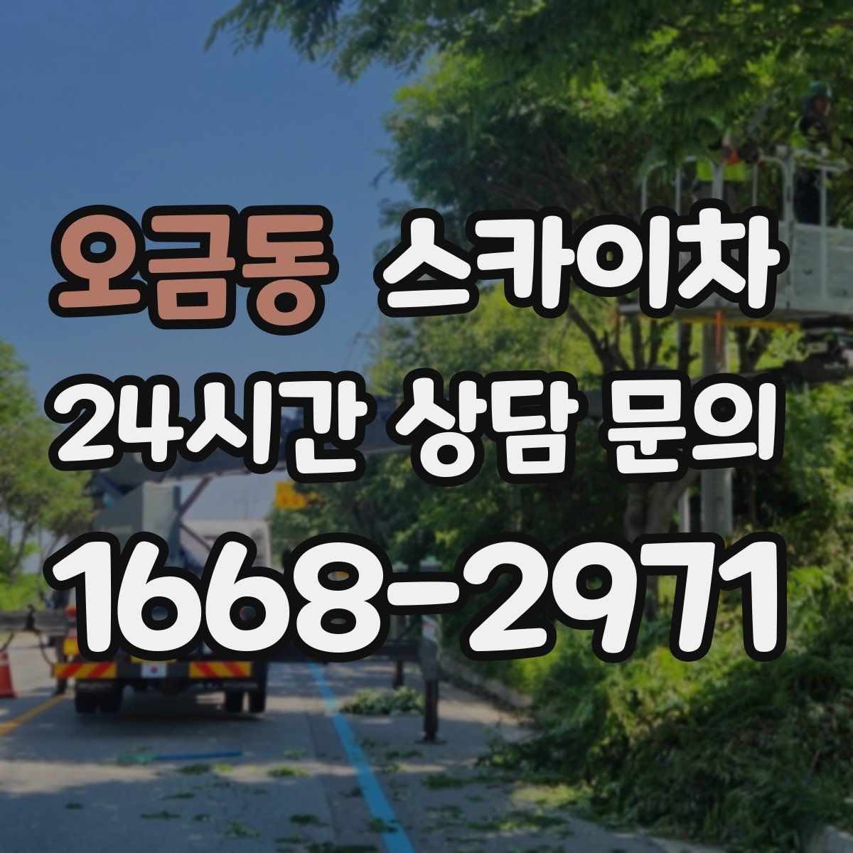 오금동 스카이차