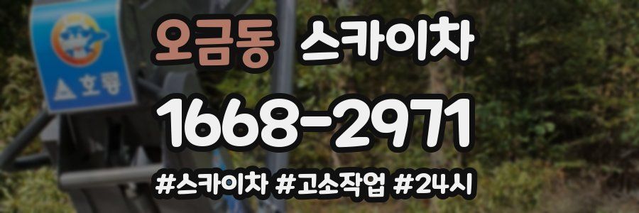 오금동 스카이차