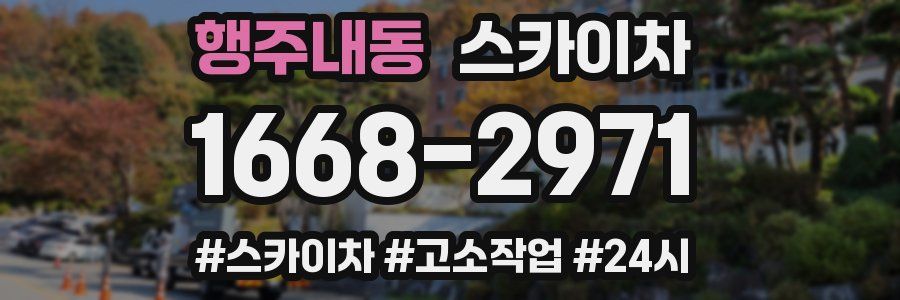 행주내동 스카이차