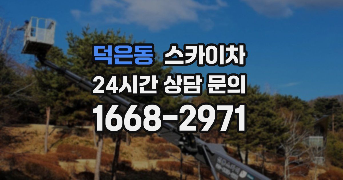 덕은동 스카이차