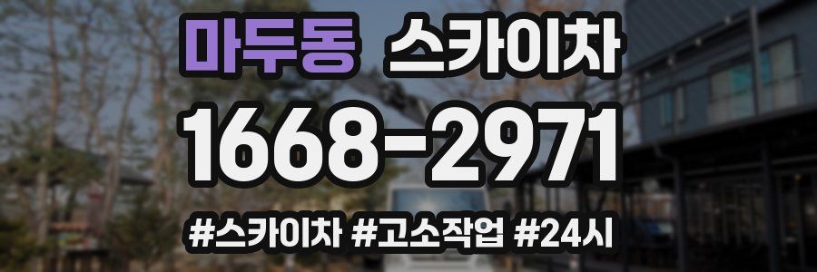 마두동 스카이차