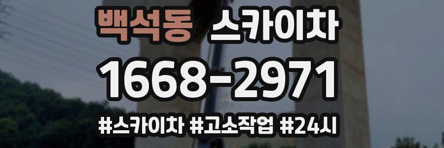 백석동 스카이차