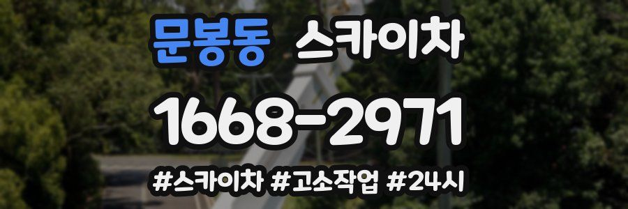 문봉동 스카이차