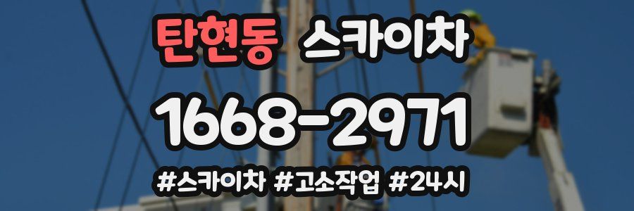 탄현동 스카이차