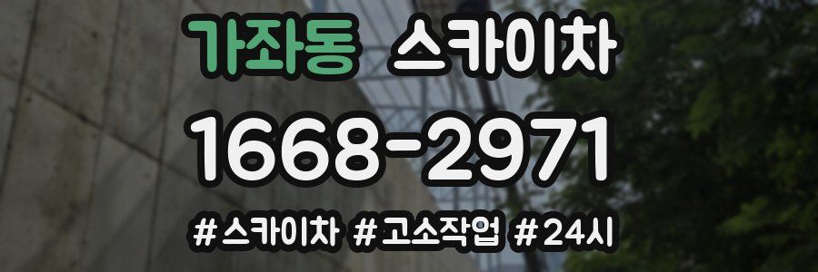 가좌동 스카이차