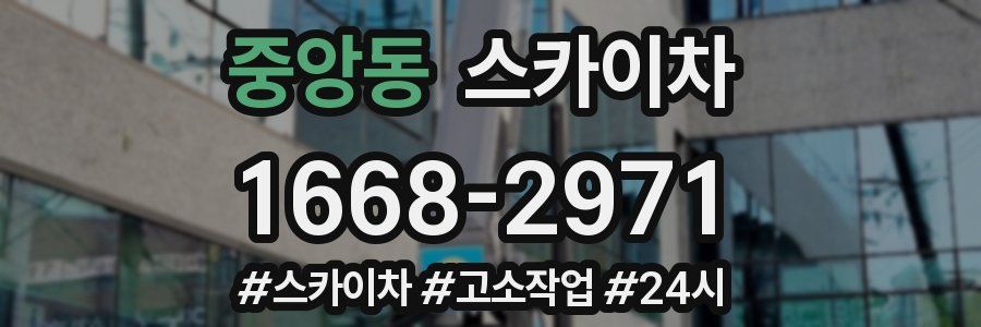 중앙동 스카이차