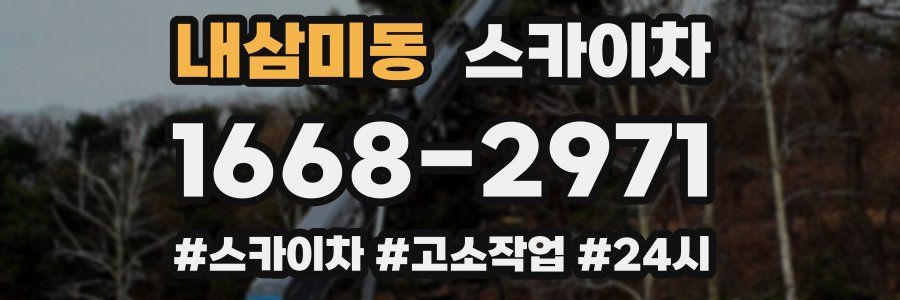 내삼미동 스카이차