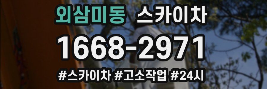 외삼미동 스카이차