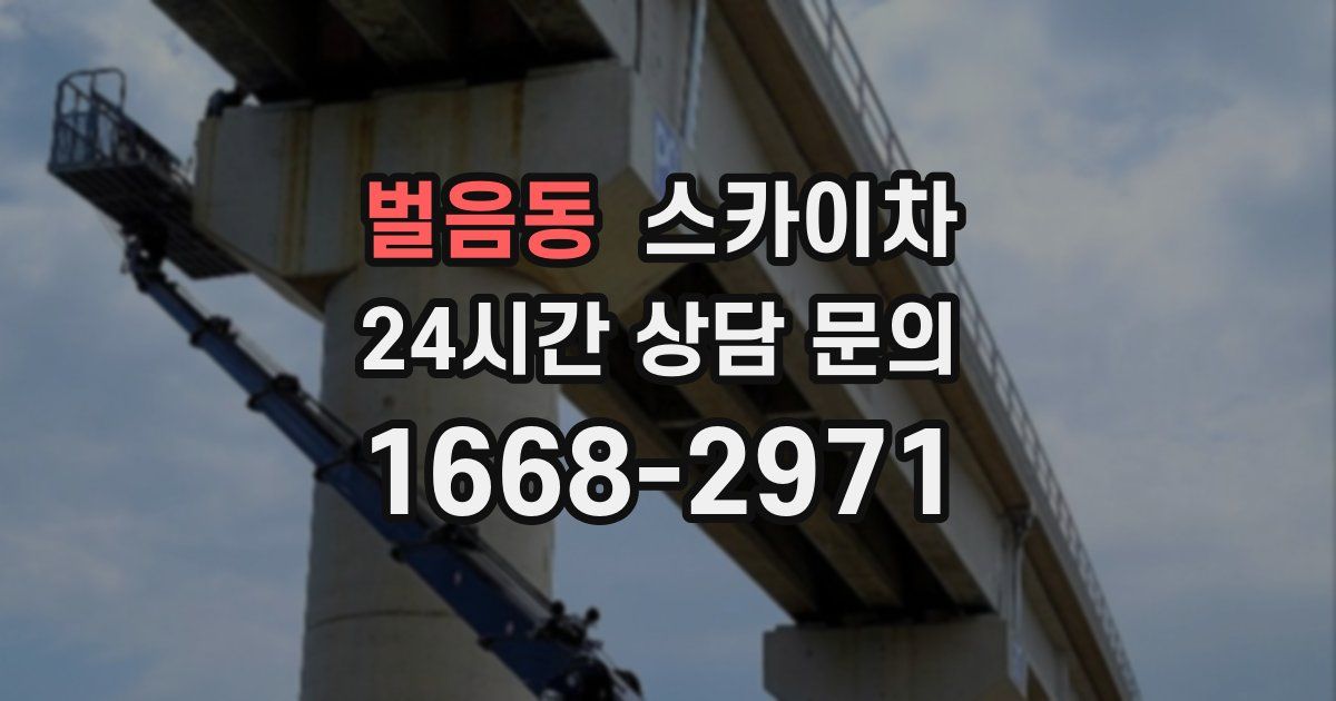 벌음동 스카이차