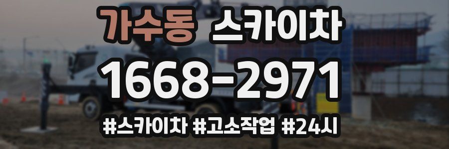 가수동 스카이차