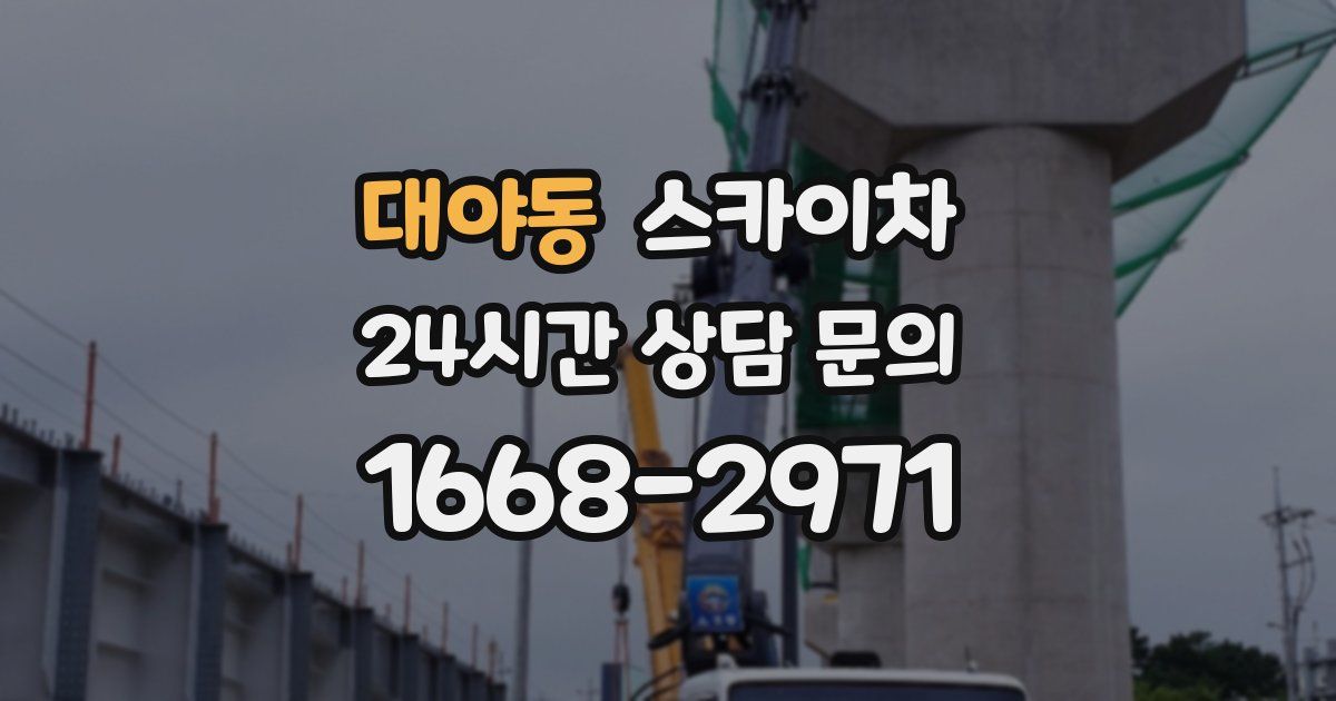 대야동 스카이차