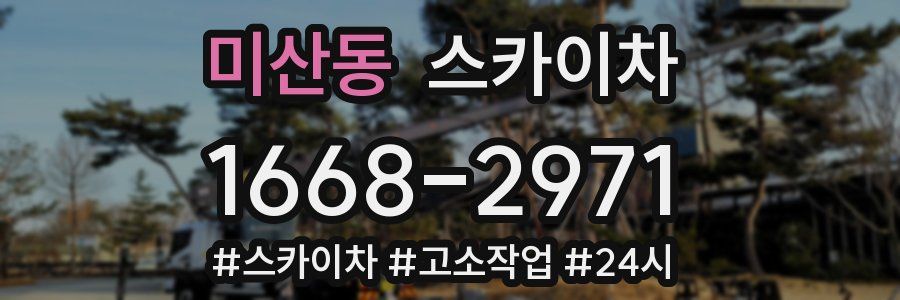 미산동 스카이차