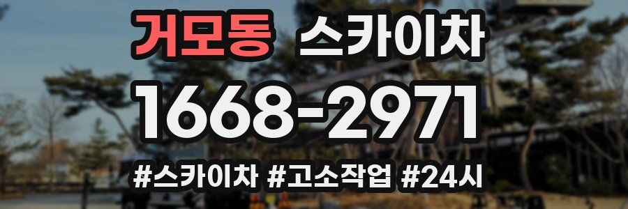 거모동 스카이차