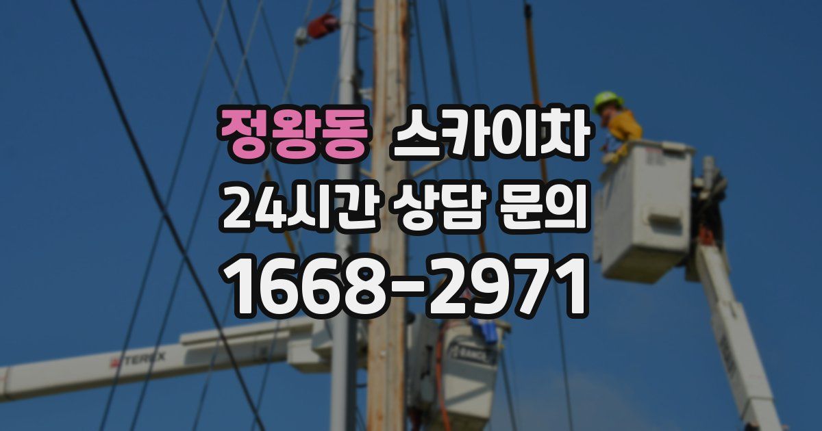 정왕동 스카이차