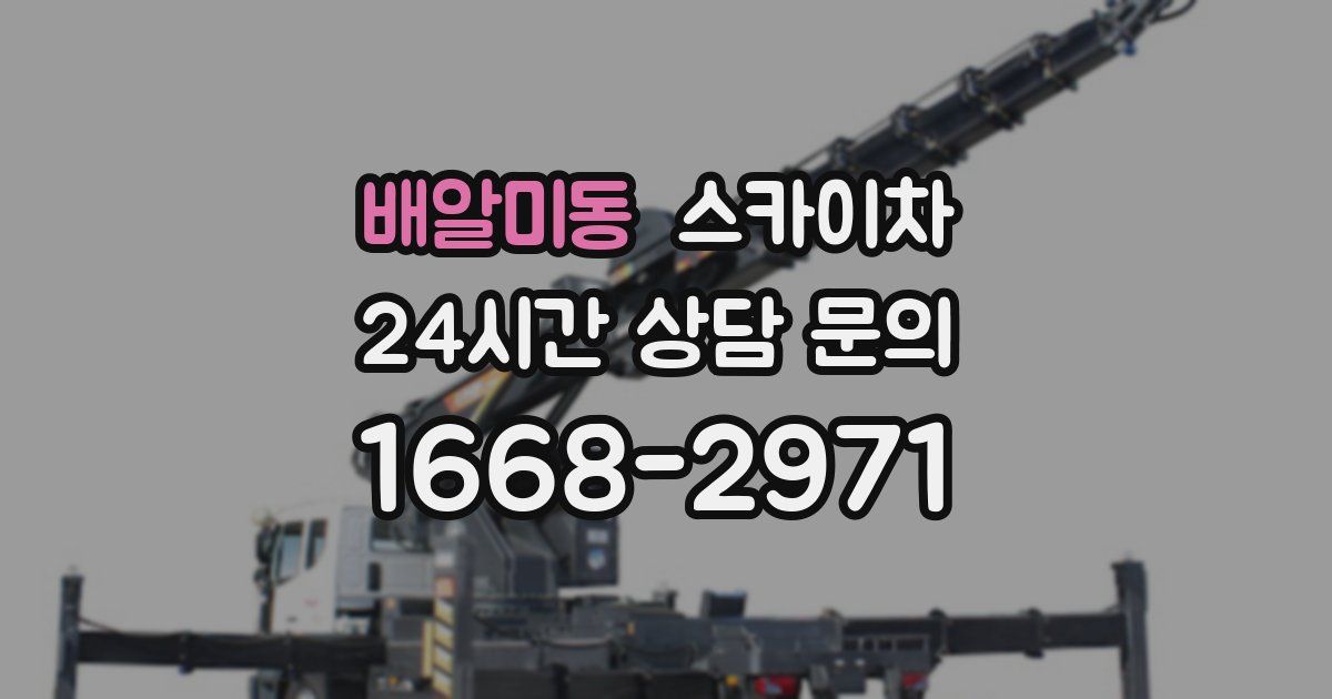 배알미동 스카이차