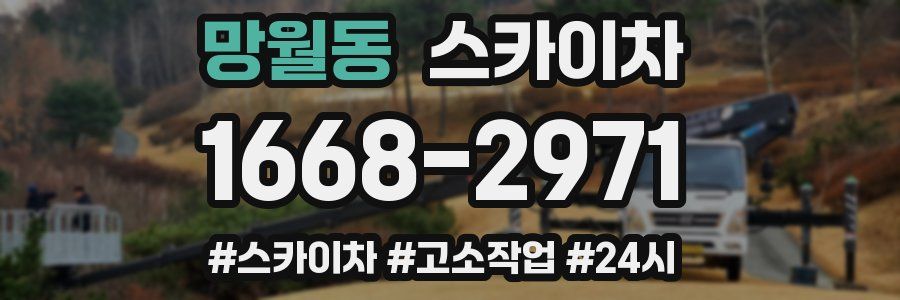 망월동 스카이차