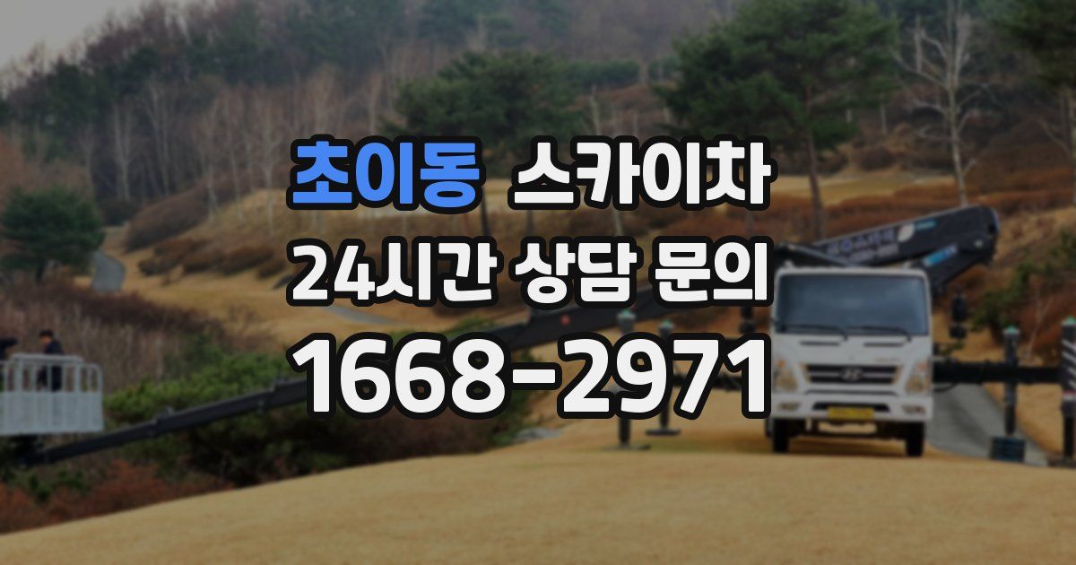 초이동 스카이차