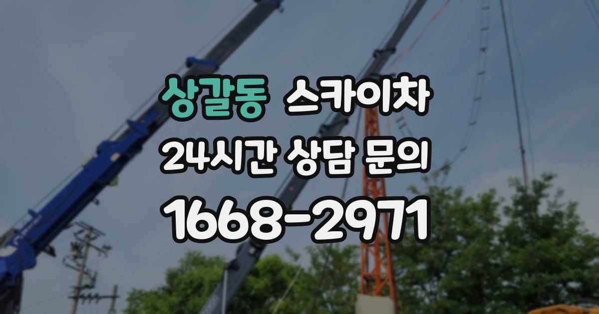 상갈동 스카이차