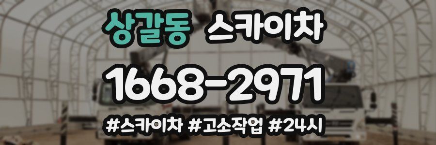 상갈동 스카이차