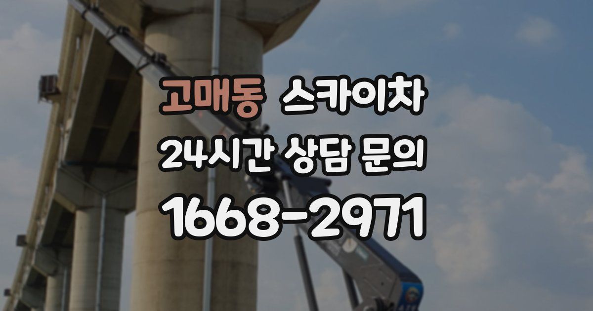 고매동 스카이차