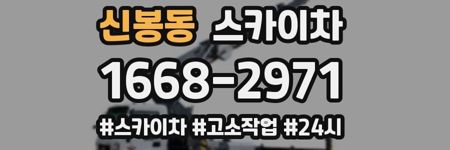 신봉동 스카이차