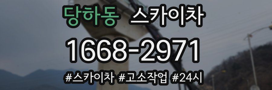 당하동 스카이차