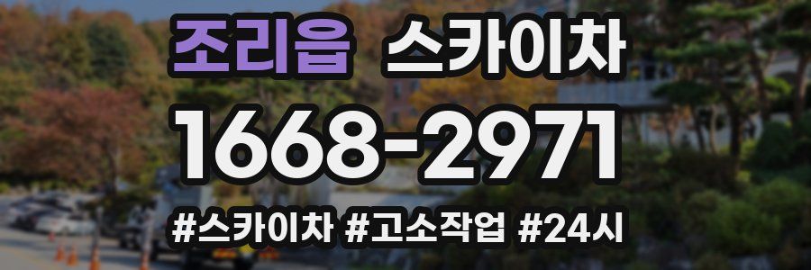 조리읍 스카이차