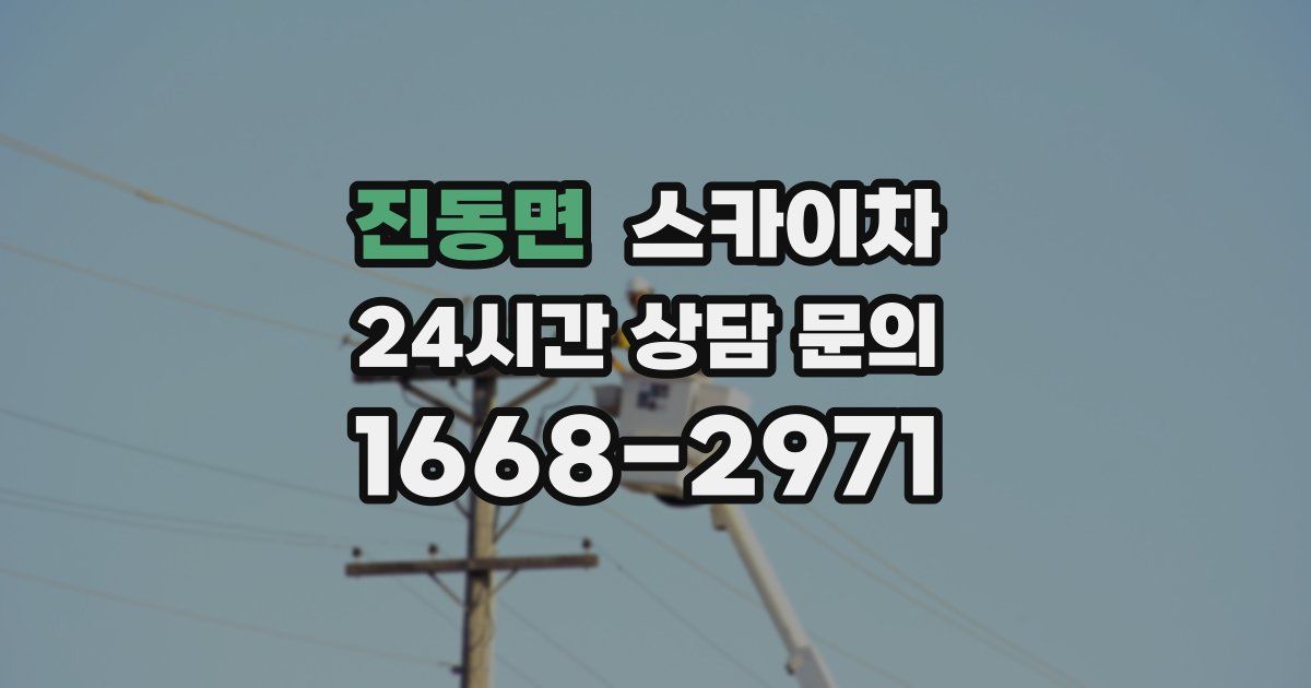 진동면 스카이차