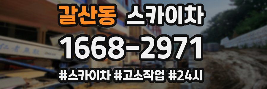 갈산동 스카이차