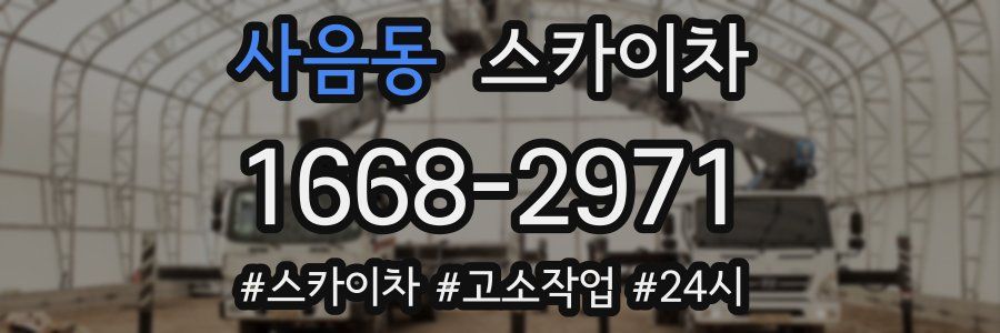 사음동 스카이차