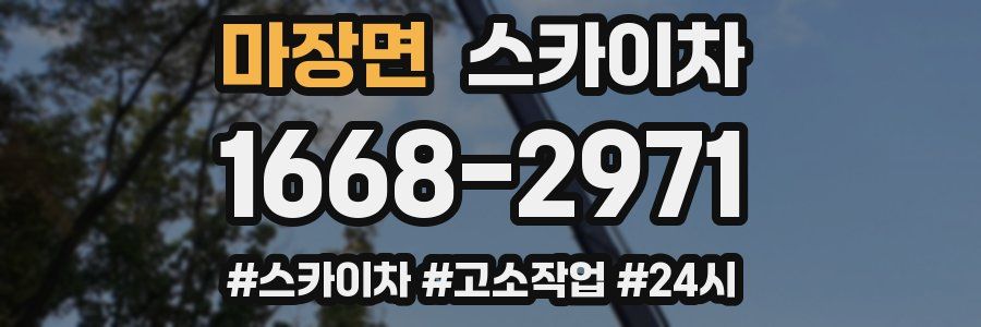 마장면 스카이차