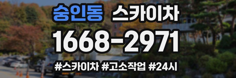 숭인동 스카이차