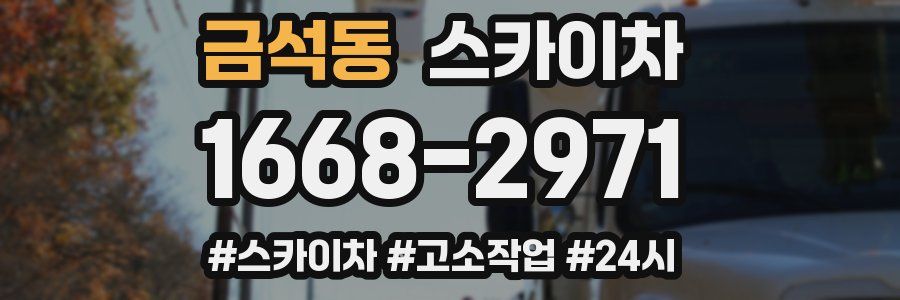 금석동 스카이차