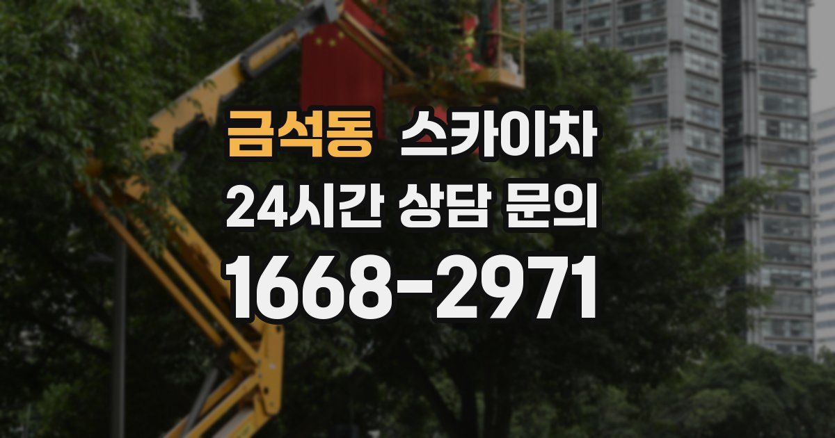 금석동 스카이차