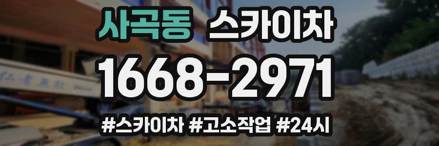 사곡동 스카이차