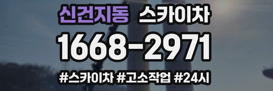 신건지동 스카이차