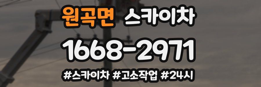 원곡면 스카이차