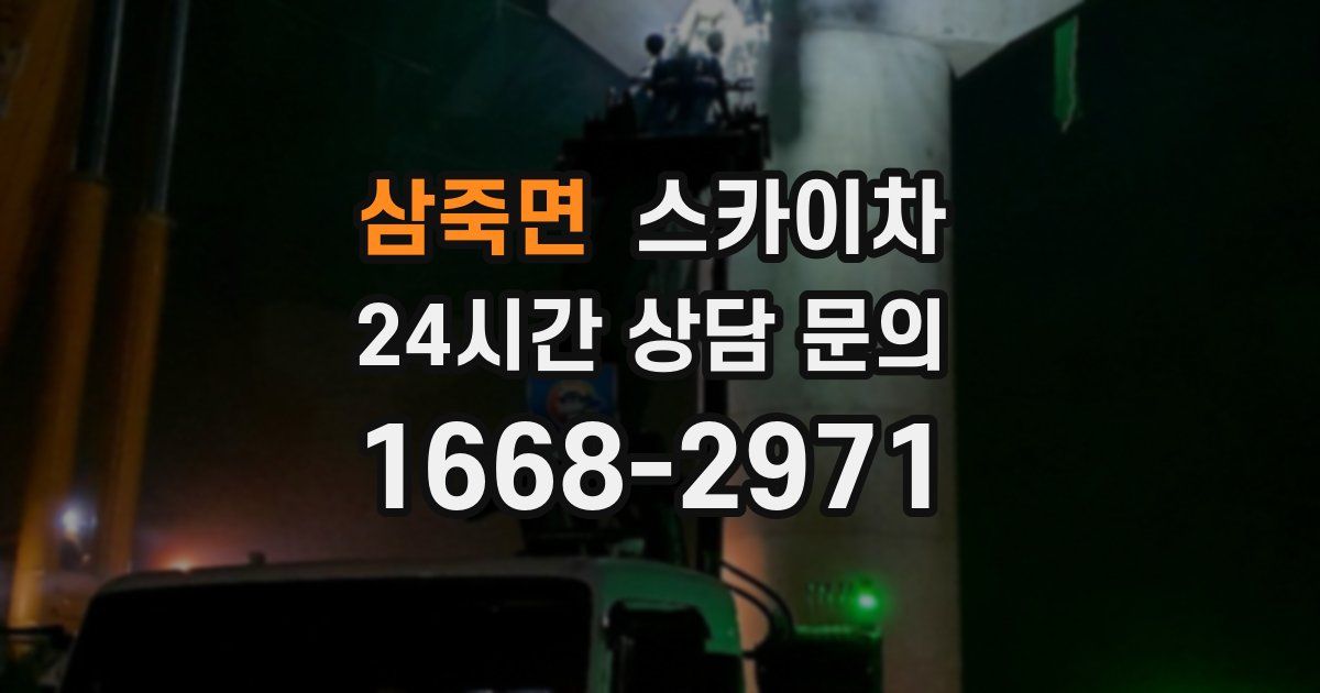 삼죽면 스카이차