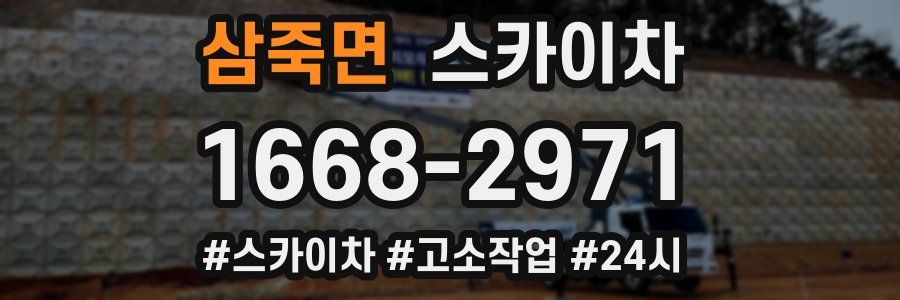 삼죽면 스카이차