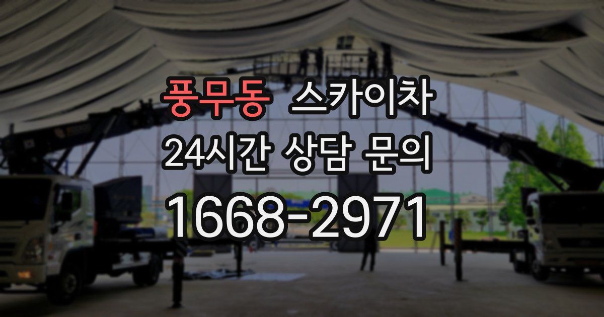 풍무동 스카이차