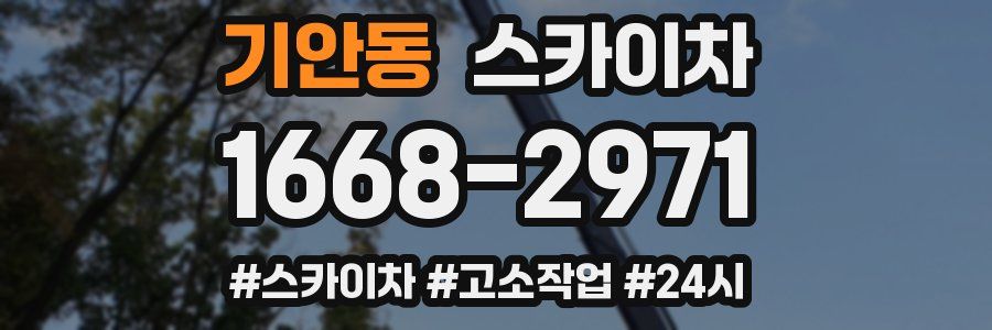 기안동 스카이차